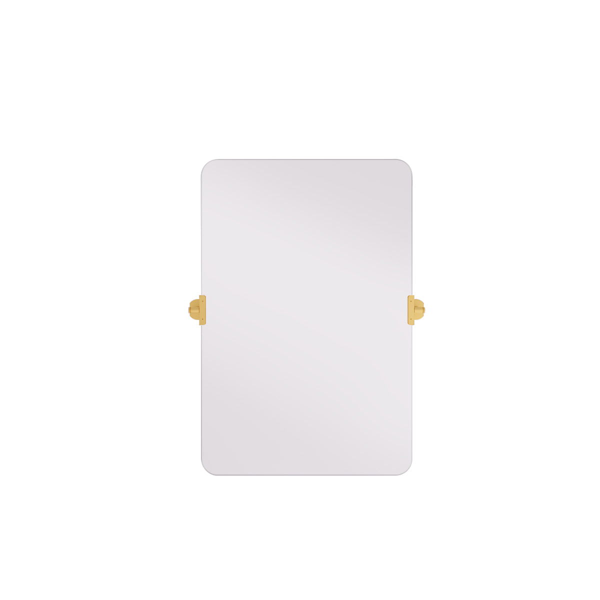 20 in. H x 30 in. W Rectangular Frameless Tilt Wall Mount Bathroom Vanity Mirror