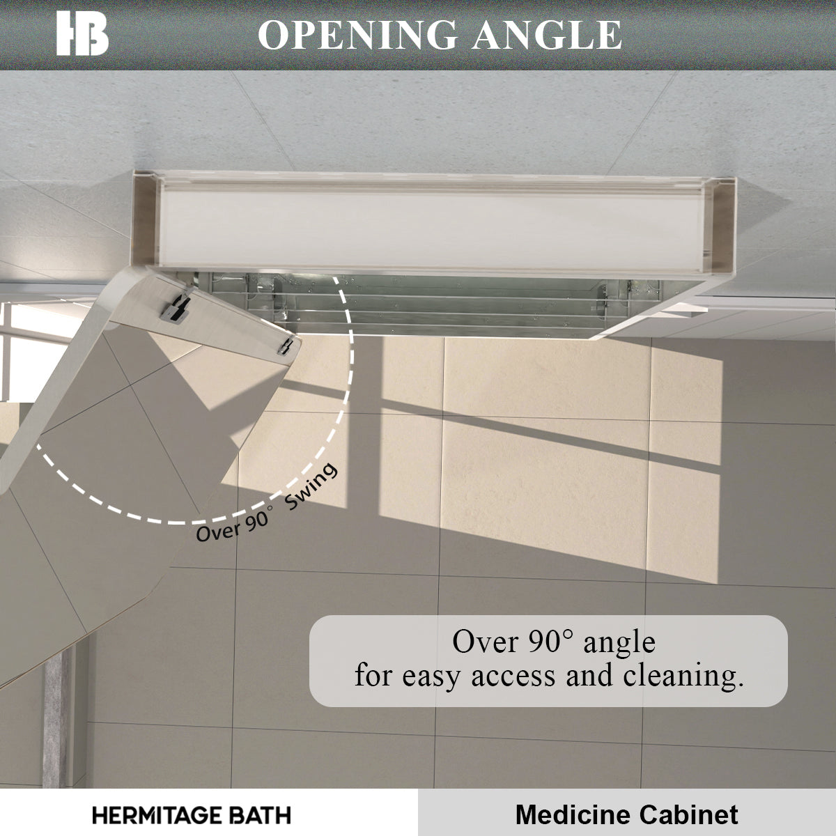 Rectangular Framed Recessed/Surface Mount Medicine Cabinet with Mirror in Brushed Nickel