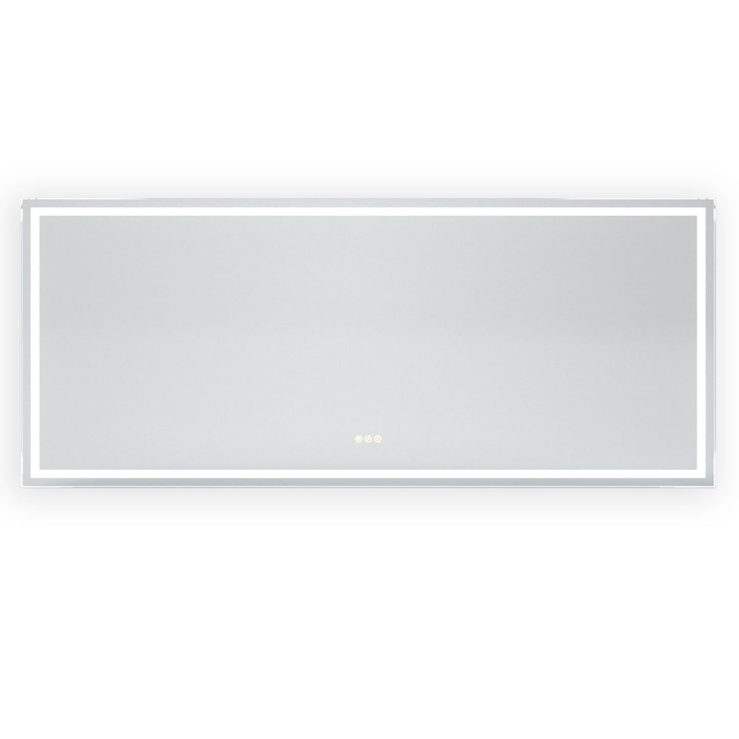 Spring Rectangular Frameless LED Wall Bathroom Vanity Mirror