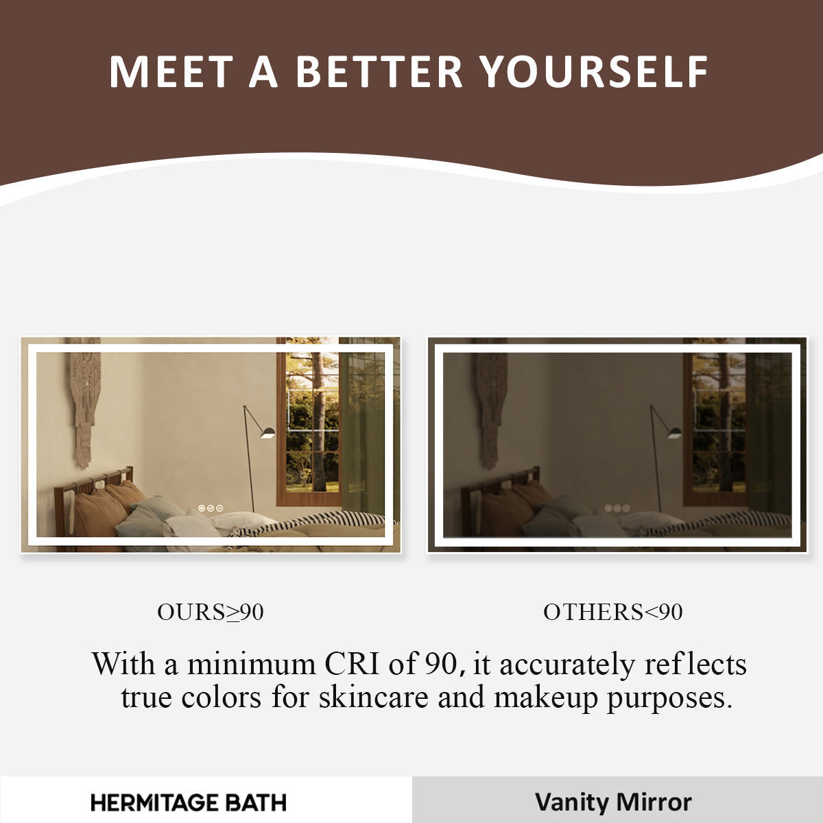 Spring 20 in. W x 30 in. H Rectangular Frameless LED Wall Bathroom Vanity Mirror