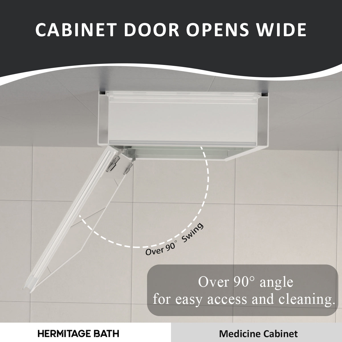 Flicker 12 in. W x 24 in. H Rectangular Aluminum or Surface-Mount Beveled Medicine Cabinet with Mirror
