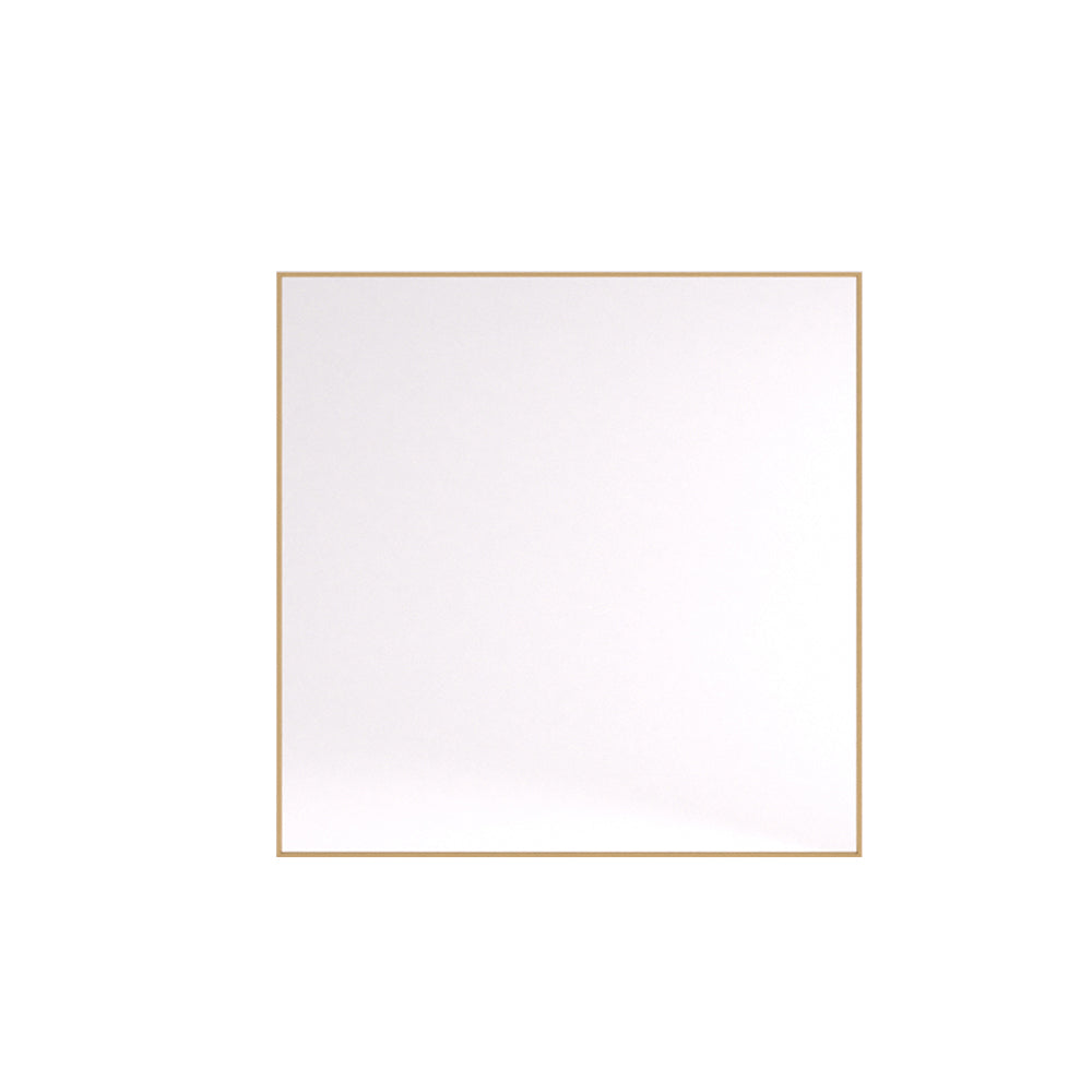 30 in. W x 30 in. H Rectangular Framed Wall Bathroom Vanity Mirror Brushed Gold zheng_e2599c98-86d2-4ea6-b780-5bf3518052ad