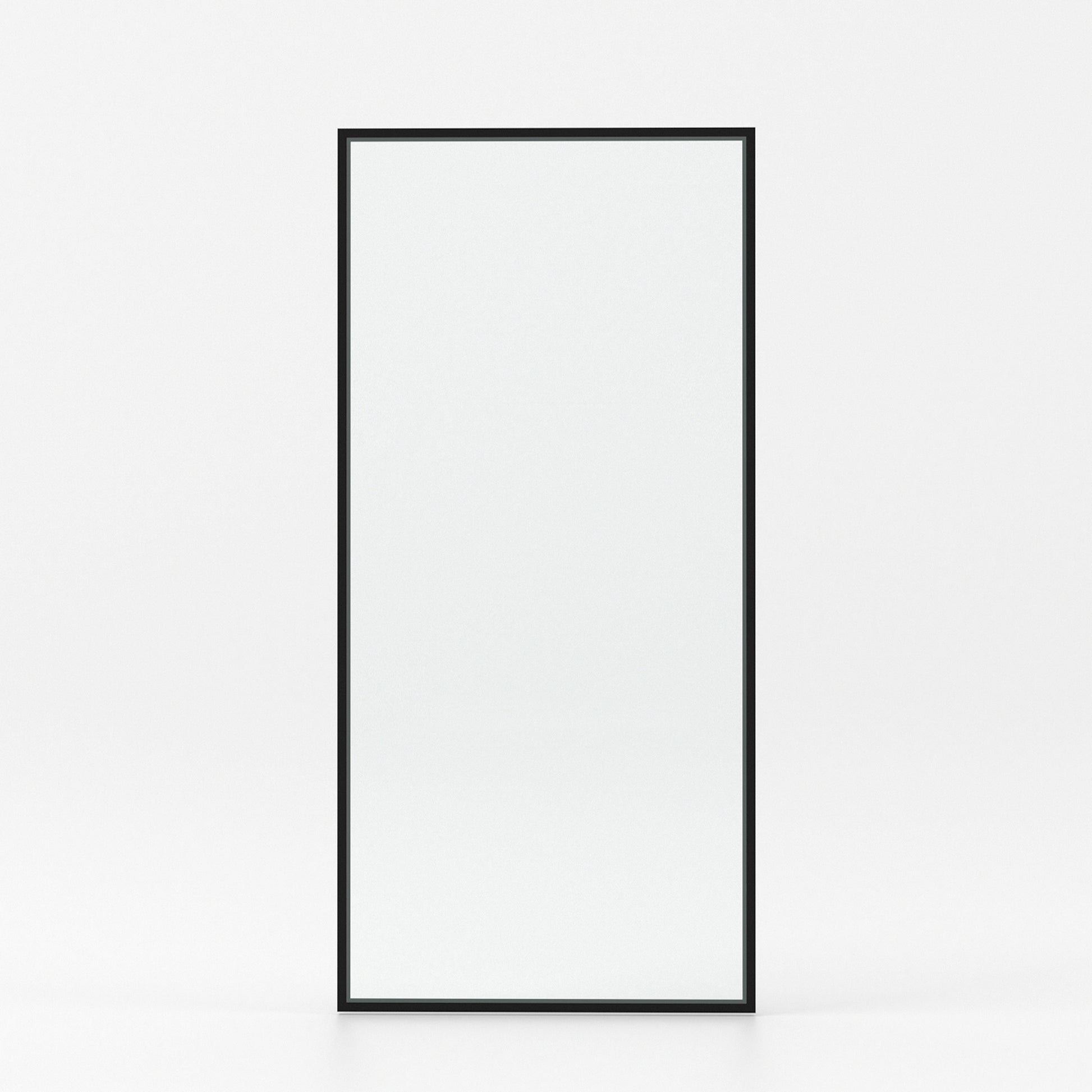 Monture 34 in. W x 72 in. H Fixed Framed Shower Screen Door in Matte Black 1010C-13_1bae2836-d4dc-49ca-bed7-6fa0aa40a601
