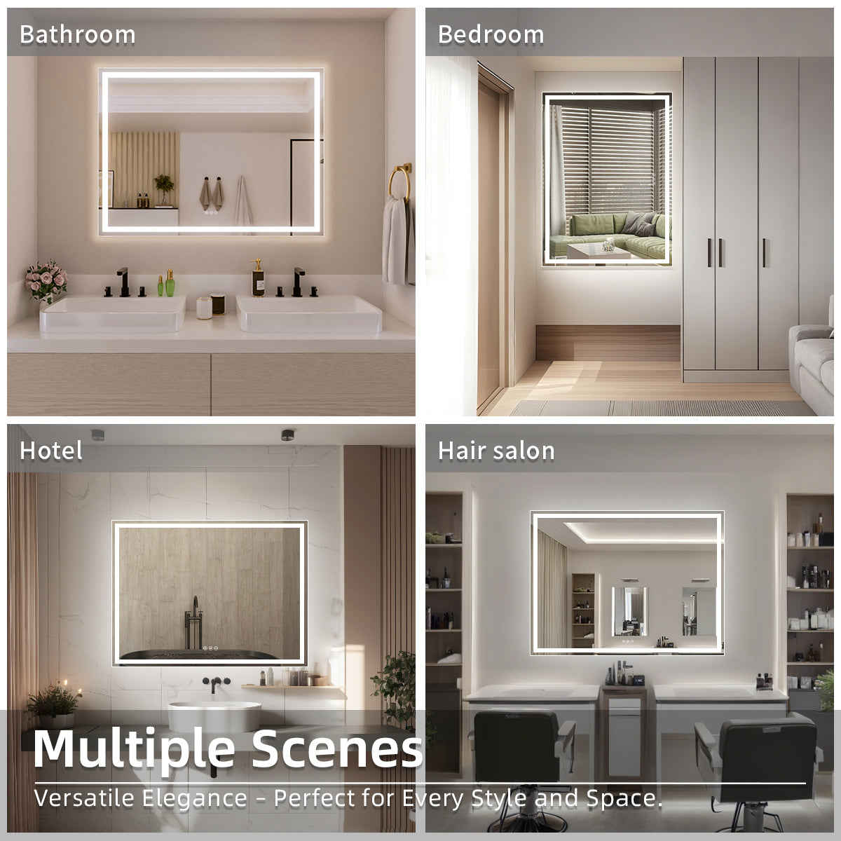 Nivorix NRMV Series Rectangular Frameless LED Wall Bathroom Vanity Mirror with Sleek Silver Finish 10_1b74f398-c35a-4c34-a425-4b64aa4dc055