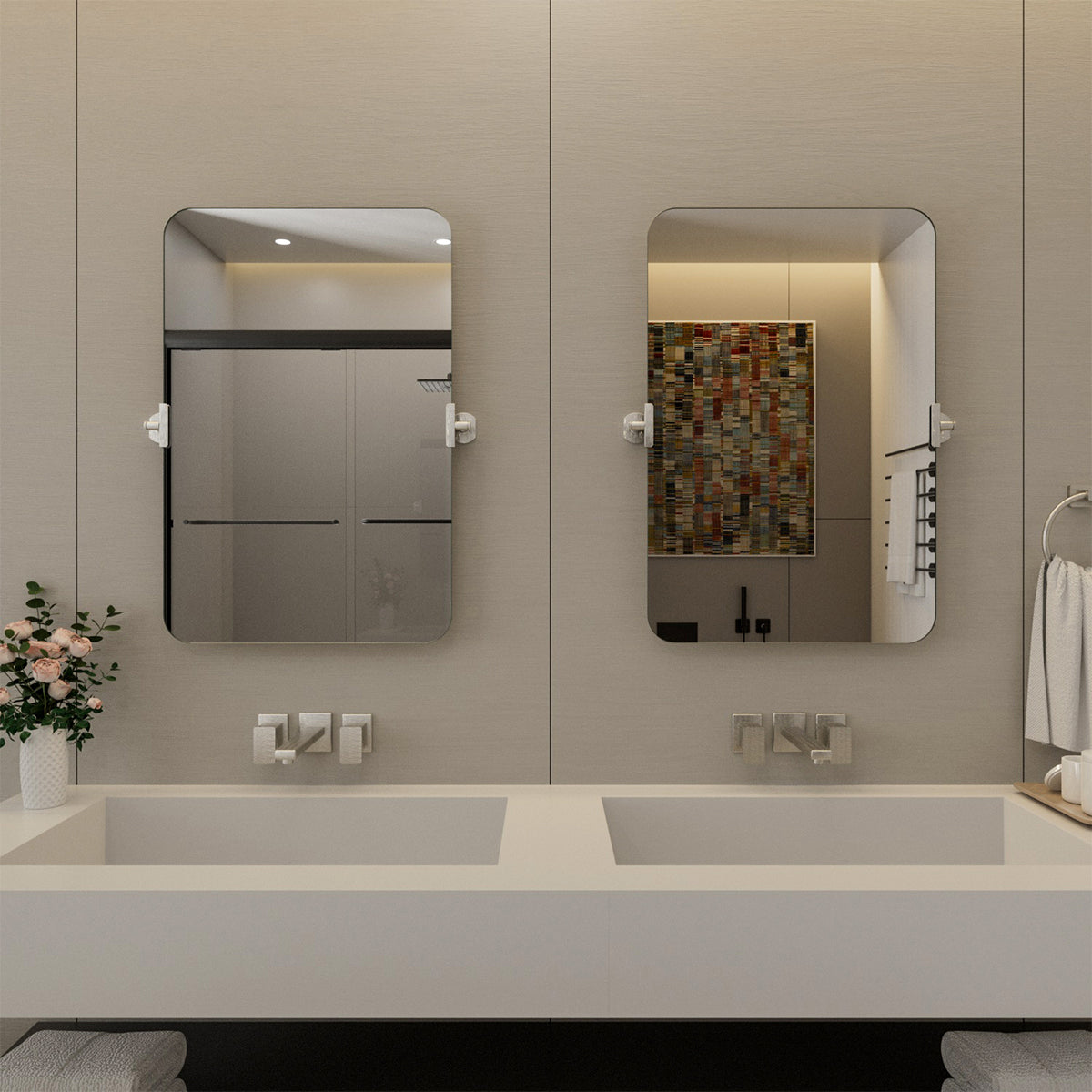 Nivorix NRKH Series Rectangular Framed Tilt Wall Mount Bathroom Vanity Mirror 10_2d634559-417e-4aba-9328-92c61bbf38a3