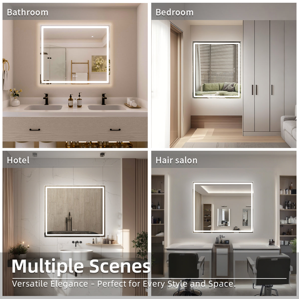 Nivorix NRMU Series Rectangular Frameless LED Wall Bathroom Vanity Mirror with Sleek Silver Finish 10_34562af4-2c91-46e9-a71f-605d88a48d94