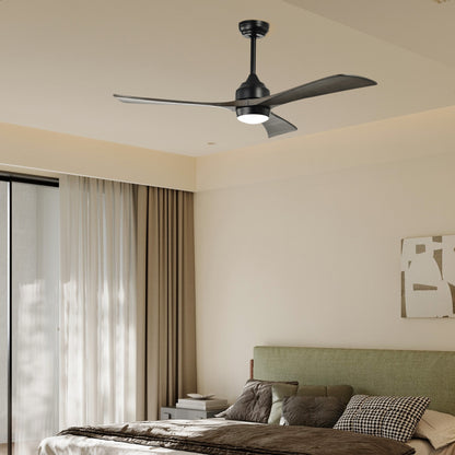 Taimei Helio 52 in. Downrod Modern Ceiling Fan with Dimmable LED with Remote Included DC Motor 10_37b4c79b-db73-444f-a328-b6ed62318aff