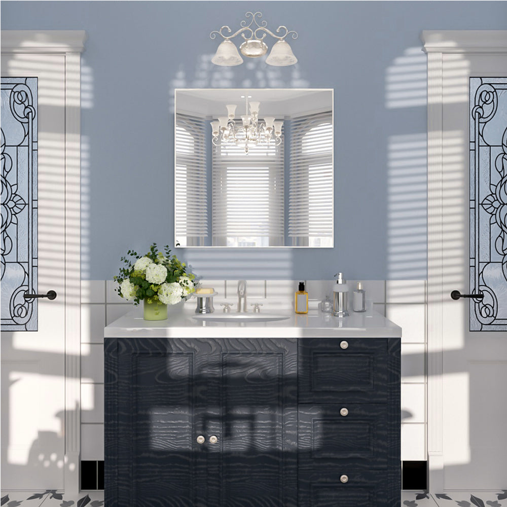 Nivorix NRZL Series Rectangular Framed Wall Bathroom Vanity Mirror in Brushed Nickel 10_39e977d0-7949-404d-bee9-bf91302bf609