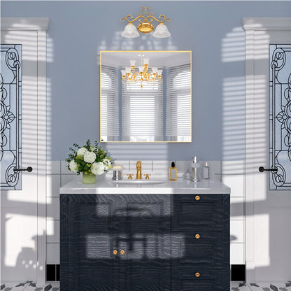 Nivorix NRZL Series Rectangular Framed Wall Bathroom Vanity Mirror in Brushed Nickel 10_662cb2f8-fe33-454a-9e6b-0e0becb8ba21