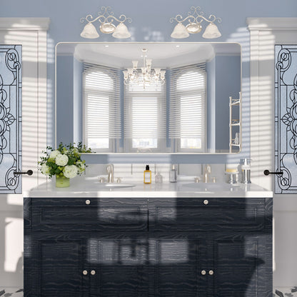 Nivorix NRSM Series Tempered Glass Brushed Nickel Rectangular Framed Wall Bathroom Vanity Mirror 10_8bf80b04-fd08-45ae-a109-0a160af63688