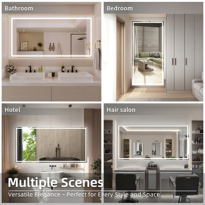 Nivorix NRMV Series Rectangular Frameless LED Wall Bathroom Vanity Mirror with Sleek Silver Finish 10_a4b84e22-6c0f-4fe2-ae6f-fae15abe7ebd