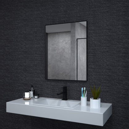 Niveal SE Series Aura Rectangular Framed Wall Bathroom Vanity Mirror
