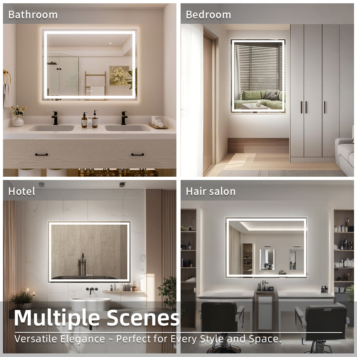 Nivorix NRPL Series Rectangular Frameless LED Wall Bathroom Vanity Mirror with Sleek Silver Finish 10_b4b2fc1e-80fa-4b35-8a2b-86e04dca1446