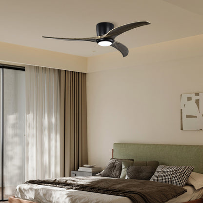 Taimei Niveu 52 in. Flush Mount Standard Ceiling Fan with Dimmable LED with Remote Included DC Motor 10_d5af4971-3d79-4ce7-bc61-b61f8eb3fe3e