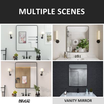 Niveal STRE Series Rectangular Framed Wall Bathroom Vanity Mirror 11_0d6f53cd-ba63-4cfd-84f5-5747731da993