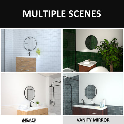 Niveal RM Series Round Framed Wall Bathroom Vanity Mirror 11_a914b0ee-41aa-43d1-8bd8-29cd19482ac1