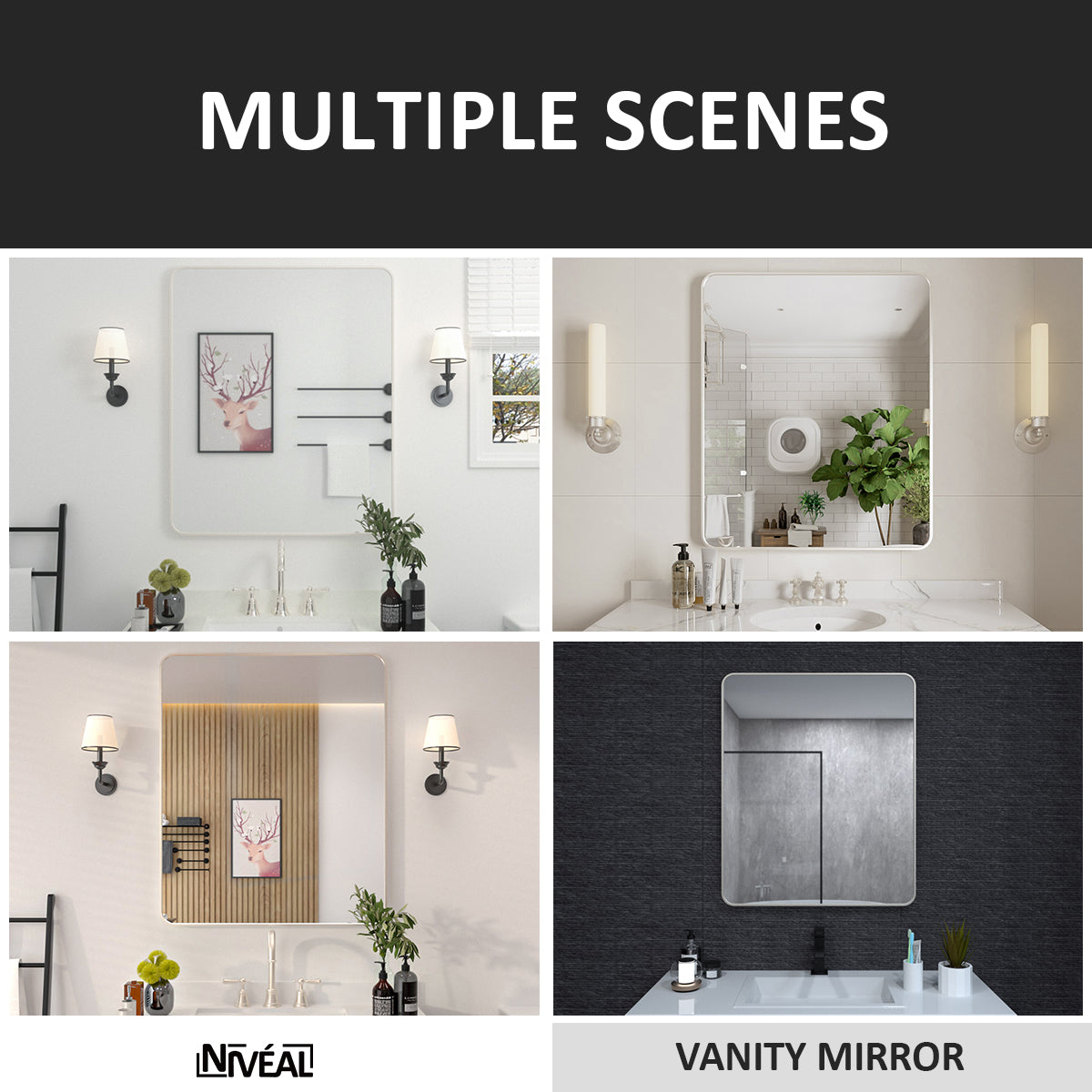 Niveal STRE Series Rectangular Framed Wall Bathroom Vanity Mirror 11_e896e160-d728-4988-8bf3-31c28b7de40e