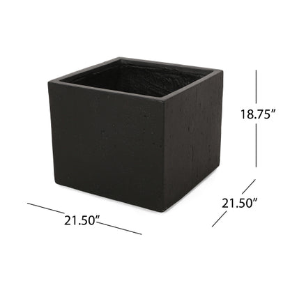 Herbora 21.5 in. Magnesium Oxide Planter Box for Indoor Outdoor Use
