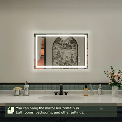 Nivorix NRMD Series Rectangular Frameless LED Wall Bathroom Vanity Mirror with Sleek Silver Finish 12_17c8dc5a-ff98-4507-abee-55e41e525c64
