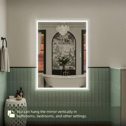 Nivorix NRMC Series Rectangular Frameless LED Wall Bathroom Vanity Mirror in Sleek Silver Finish 12_33fffb69-52fa-4cc1-b4f0-11cb865d07f9