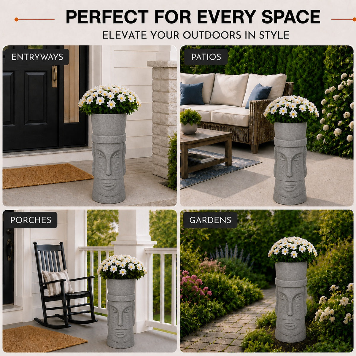 Botara Stone Gray Magnesium Oxide Floor Planter for Indoor Outdoor Use 12_a4ee5d4c-7f18-4400-b7c9-bef9211c9b0b