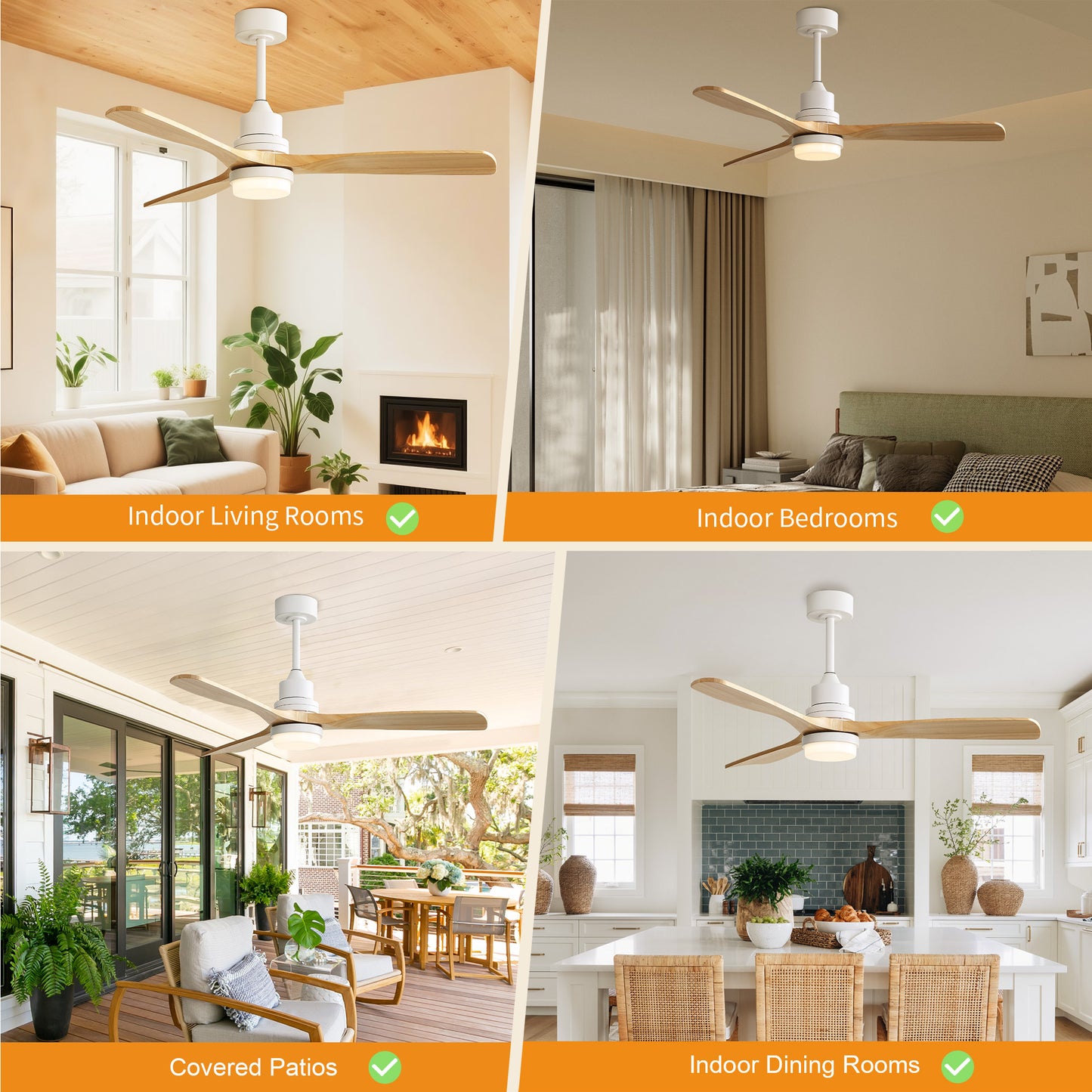 Taimei Nimis 52 in. Downrod Standard Ceiling Fan with Integrated LED with Remote Included DC Motor 12_fe6be247-0ae1-41c5-a9b9-2e9199713692