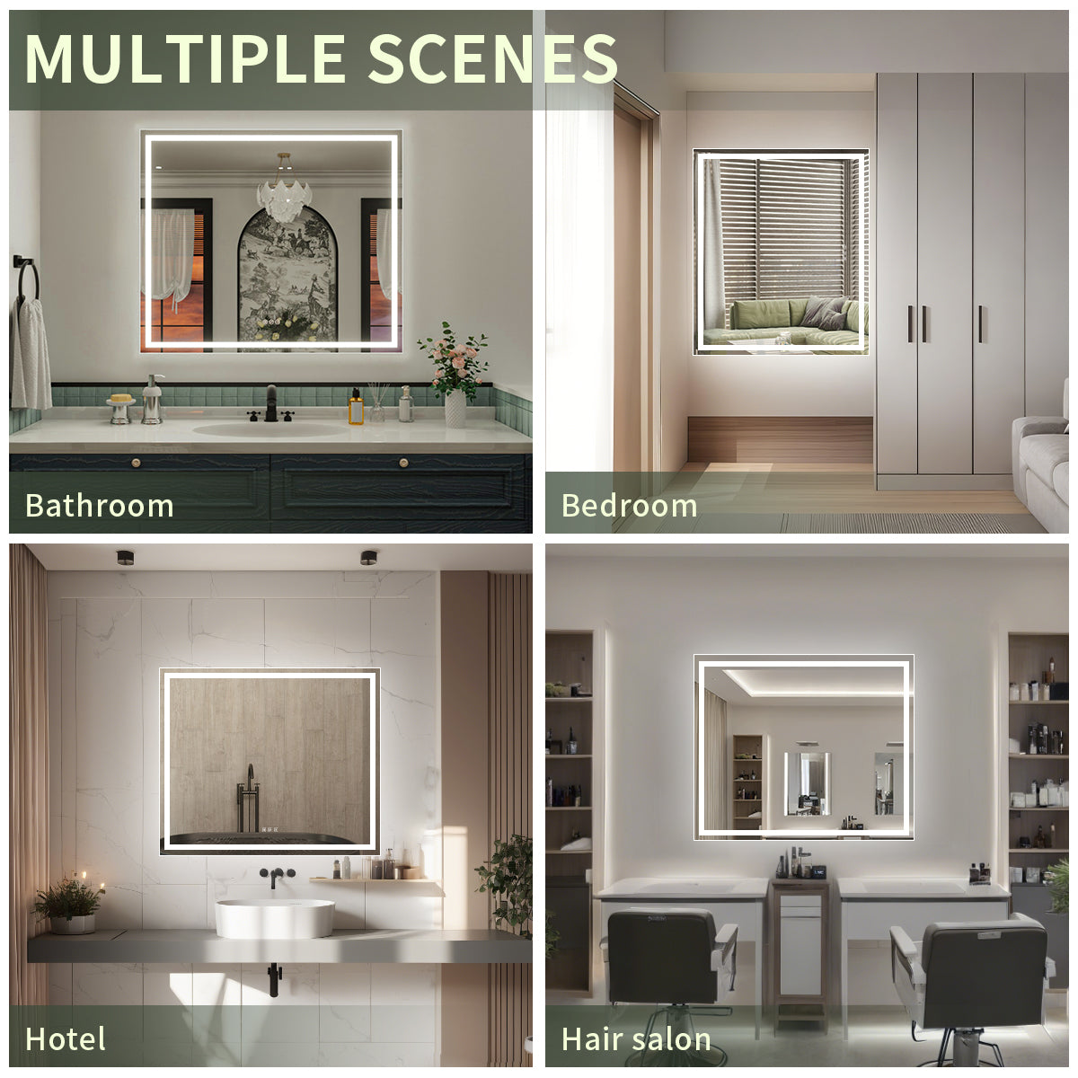 Nivorix NRMD Series Rectangular Frameless LED Wall Bathroom Vanity Mirror with Sleek Silver Finish 13_8be67b68-6e8c-4e30-922f-93c3331dbe21