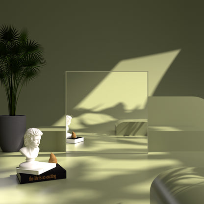 TaiMei 30 in. W x 30 in. H  Rectangular Framed Bathroom Vanity Mirror