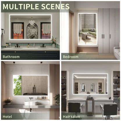 Nivorix NRMC Series Rectangular Frameless LED Wall Bathroom Vanity Mirror in Sleek Silver Finish 13_e0e72dcb-64d4-4882-a692-9acdc54a1014