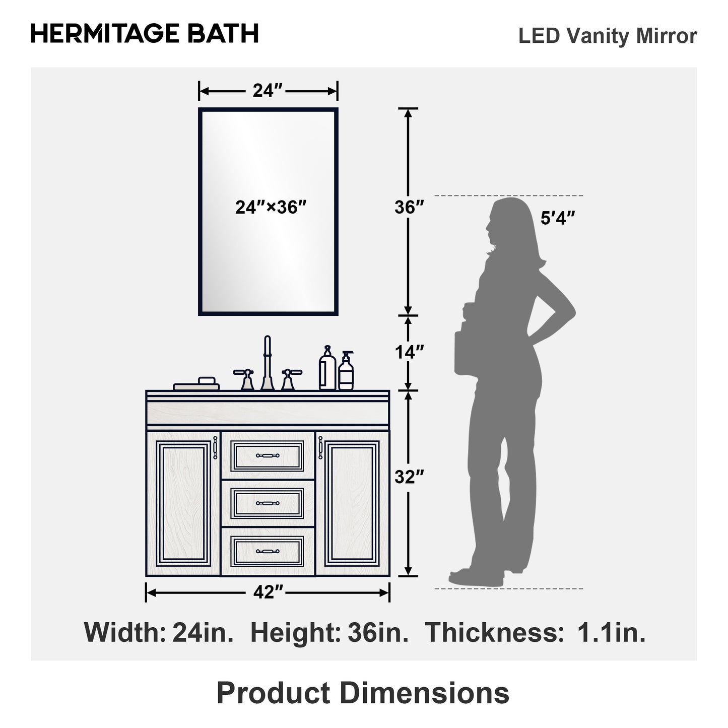 Swarm Rectangular Frameless Radar LED Wall Bathroom Vanity Mirror 14_27e7dda7-aab6-419d-89d9-473dcd7a280d