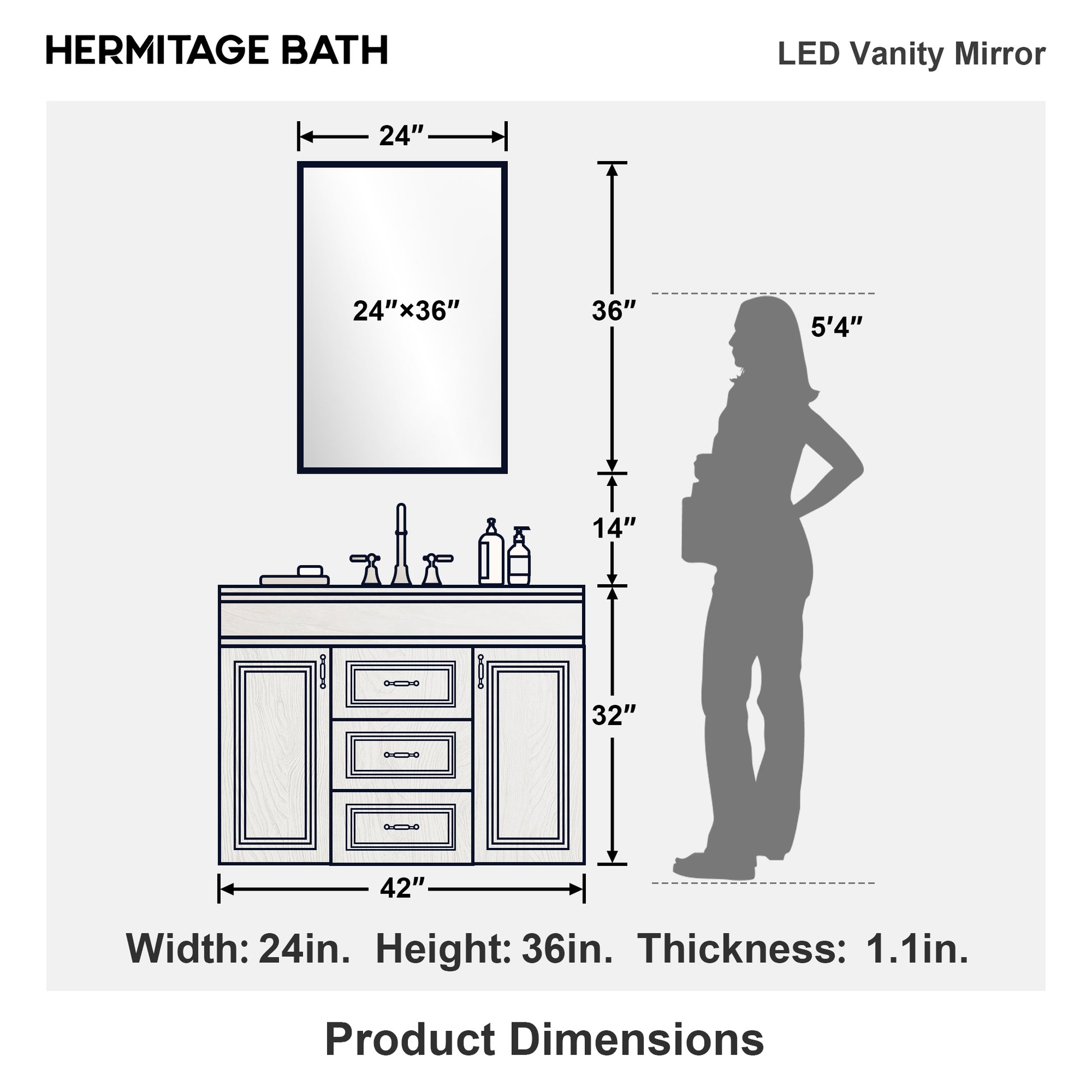 Swarm Rectangular Frameless Radar LED Wall Bathroom Vanity Mirror 14_828d2a21-f6c7-4283-b754-c0f5b75eb759