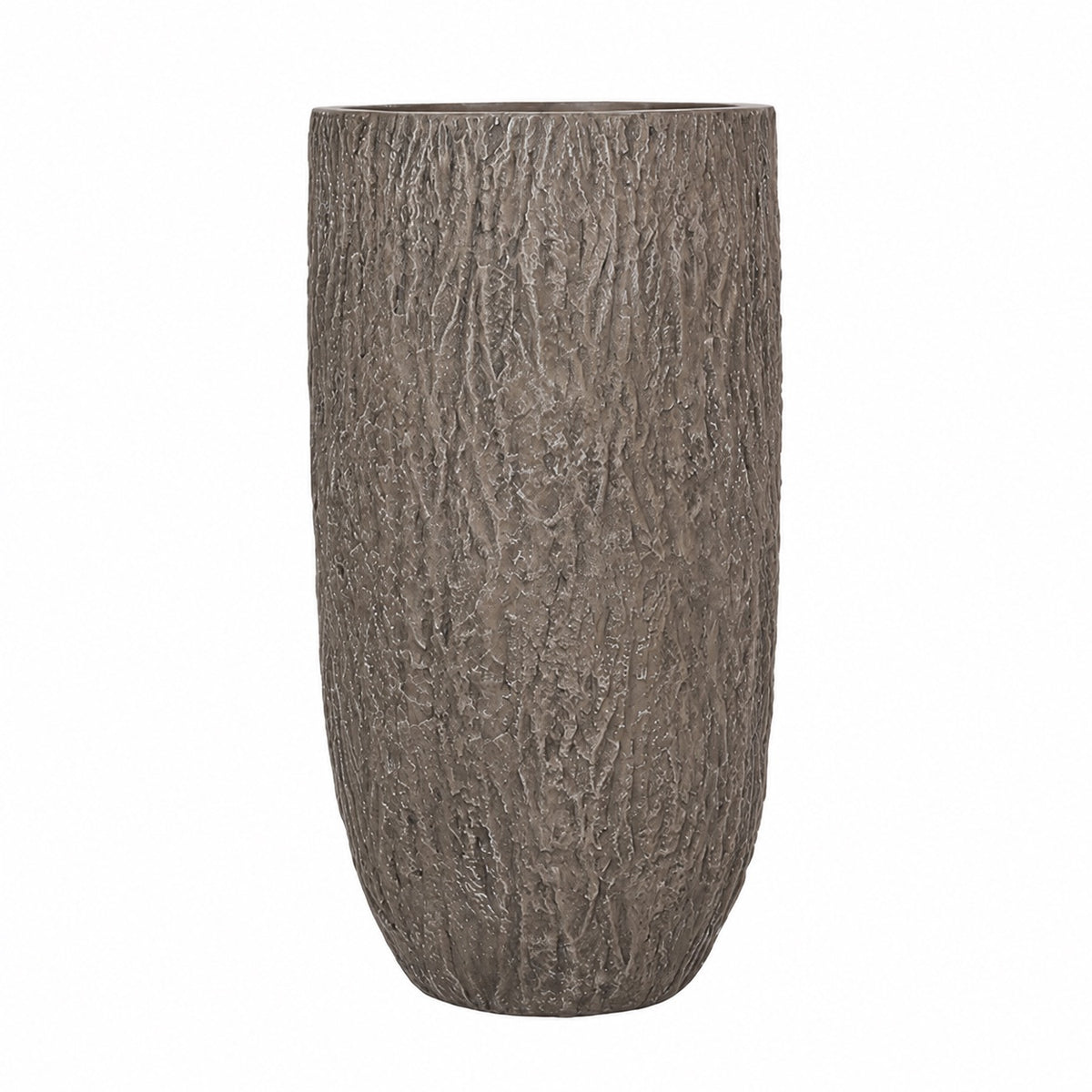 Solis 27 in. Outdoor Tall Magnesium Oxide Planter Wood