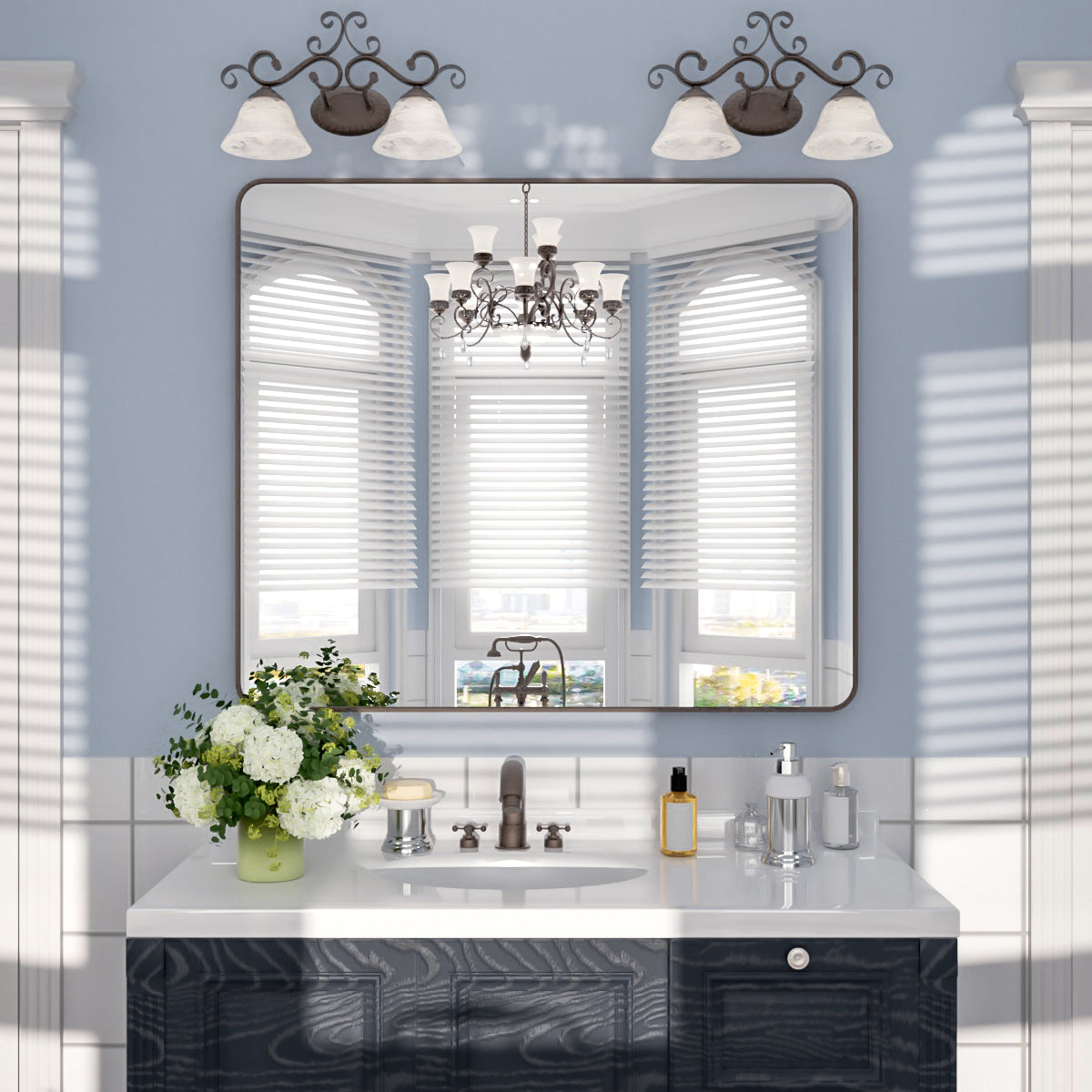 Nivorix NRSM Series Tempered Glass Brushed Nickel Rectangular Framed Wall Bathroom Vanity Mirror Oil Rubbed Bronze 42 in. W x 36 in. H 1_2aaf5b6c-8d26-4dcb-bf5a-b45e9e6af541