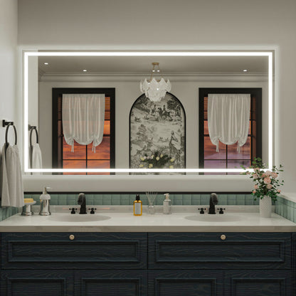 Nivorix NRMD Series Rectangular Frameless LED Wall Bathroom Vanity Mirror with Sleek Silver Finish 72 in. W x 36 in. H 1_42a95221-2bf8-4357-ae2d-c22480cdda9c