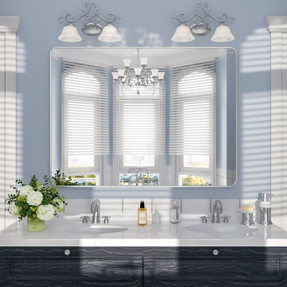Nivorix NRSM Series Tempered Glass Brushed Nickel Rectangular Framed Wall Bathroom Vanity Mirror Gun Grey 48 in. W x 36 in. H 1_44e7f2be-f4ba-4881-9f0f-02941f0716d4