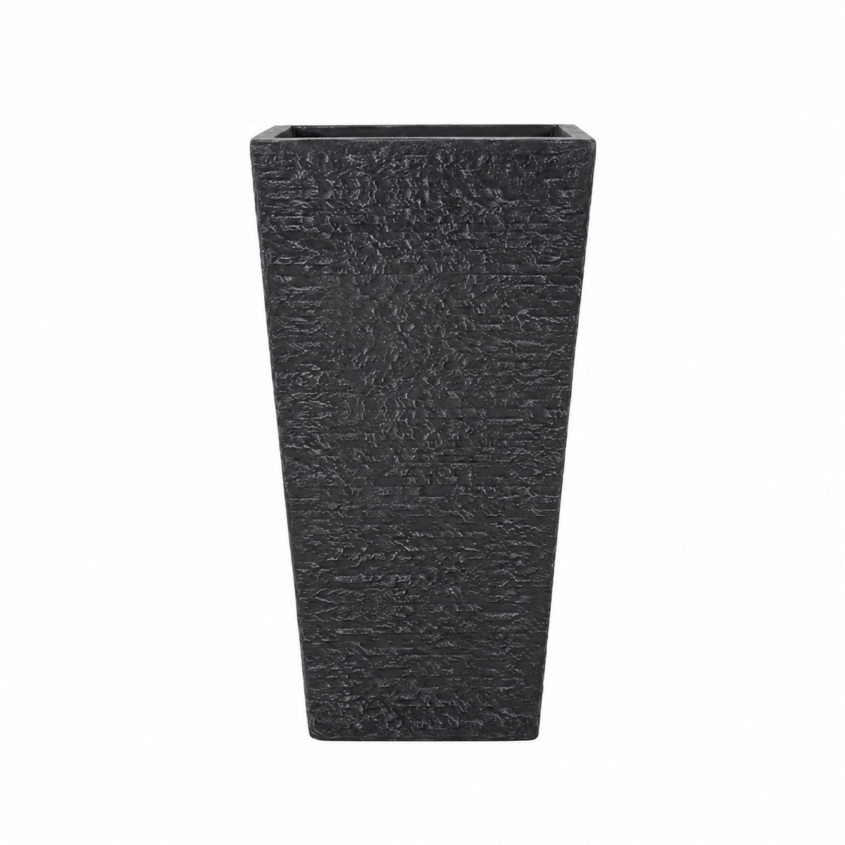 Herbora 15.5 in. Gray Magnesium Oxide Floor Planter for Indoor Outdoor Use