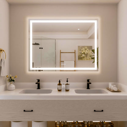 Nivorix NRPL Series Rectangular Frameless LED Wall Bathroom Vanity Mirror with Sleek Silver Finish 48 in. W x 36 in. H 1_54b5aa28-8d0e-4c02-a390-b9ec753941bf