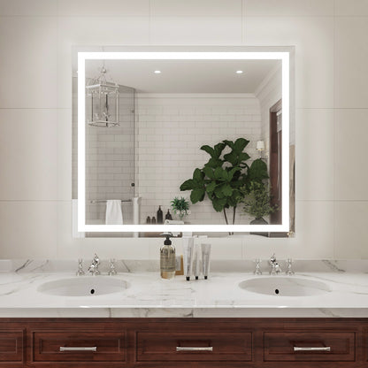 Niveal LMP Series Rectangular Frameless LED Wall Bathroom Vanity Mirror in Silver 42 in. W x 36 in. H 1_5b1df988-78f2-4f7e-8149-fbc407edb414