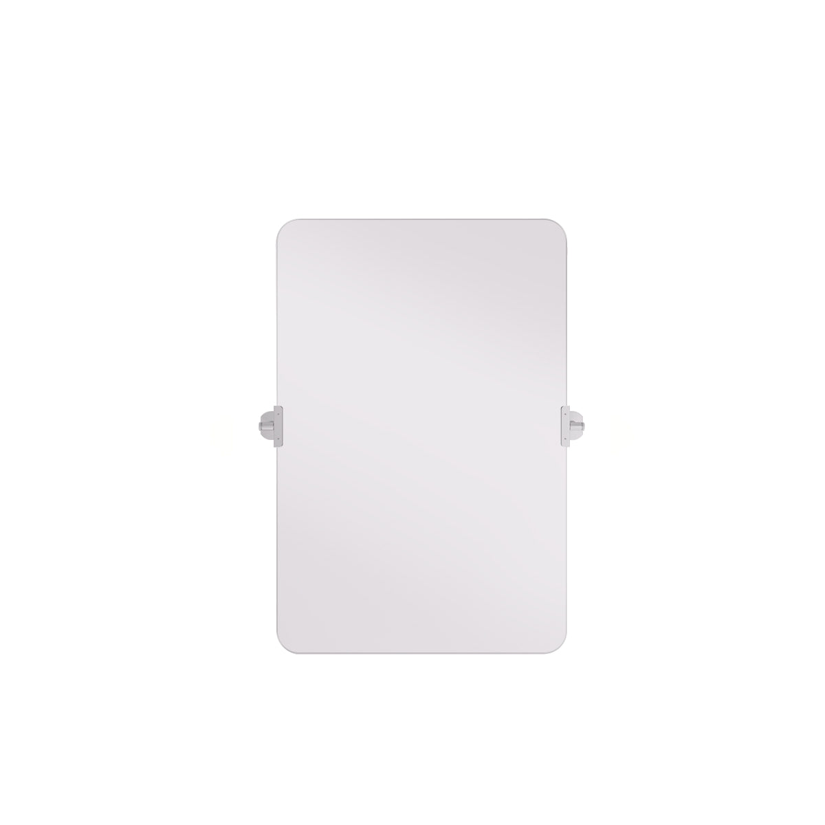Rime 20 in. W x 30 in. H Rectangular Framed Tilt Wall Mount Bathroom Vanity Mirror Brushed Nickel 1_6654af56-0c29-48a5-979e-86c9431b3fb6