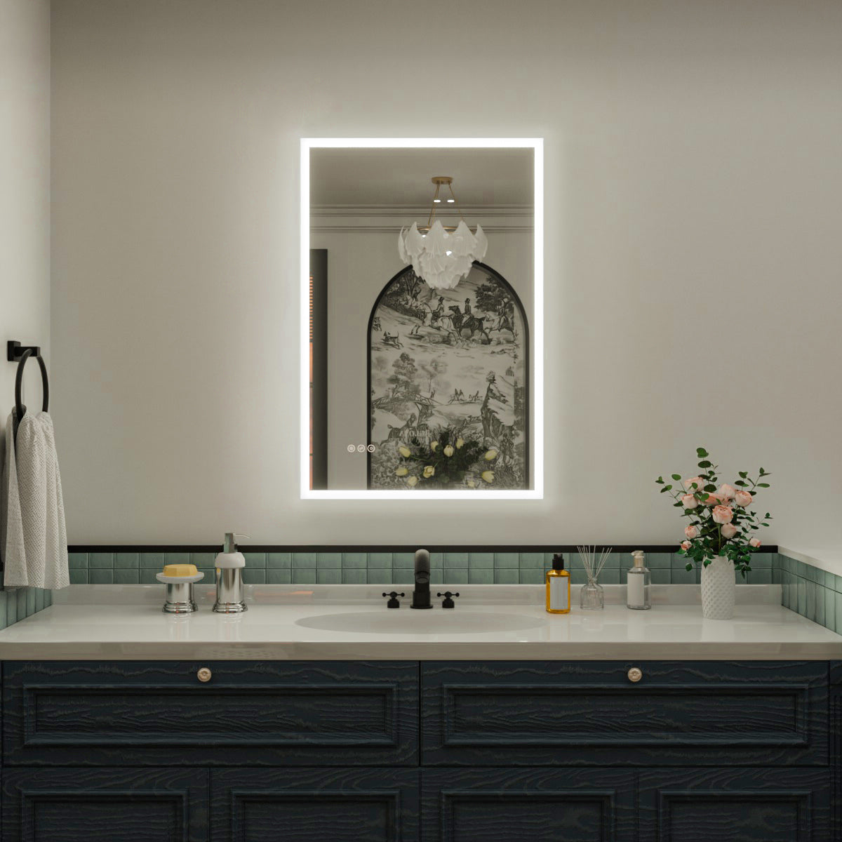 Nivorix NRMC Series Rectangular Frameless LED Wall Bathroom Vanity Mirror in Sleek Silver Finish 24 in. W x 36 in. H 1_68280529-dcfd-482d-b670-cfe47afcb361