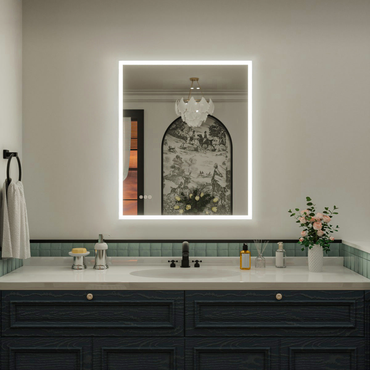 Nivorix NRMC Series Rectangular Frameless LED Wall Bathroom Vanity Mirror in Sleek Silver Finish 30 in. W x 36 in. H 1_68ca6cc2-305f-43c6-add0-6699ff2062b9