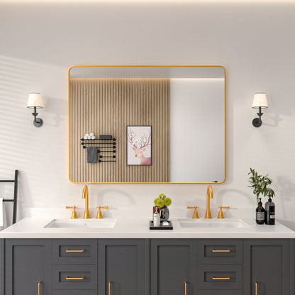 Niveal SM Series Rectangular Framed Wall Bathroom Vanity Mirror