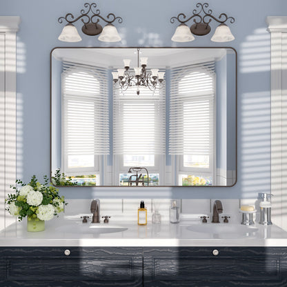 Nivorix NRSM Series Tempered Glass Brushed Nickel Rectangular Framed Wall Bathroom Vanity Mirror Oil Rubbed Bronze 48 in. W x 36 in. H 1_72f66e1c-68a6-4ab5-9fa0-65c32489c203