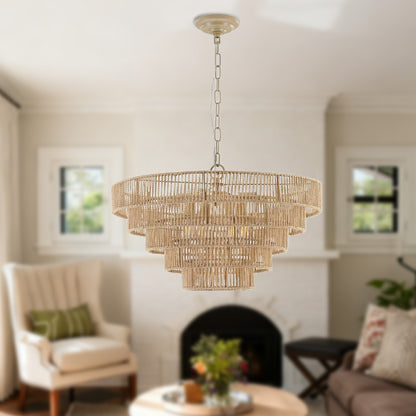 Taimei Vitra E12 Hemp Rope Boho Pendant Chandelier Wood Iron 24 inch 1_89cd8006-0db3-4c0f-a270-2f98ba707f6f