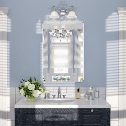 Nivorix NRSM Series Tempered Glass Brushed Nickel Rectangular Framed Wall Bathroom Vanity Mirror Gun Grey 24 in. W x 36 in. H 1_a0c945a0-3532-4025-b95c-762cde18128c