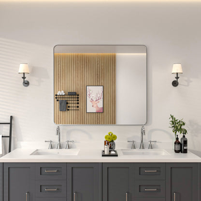 Niveal SM Series Rectangular Framed Wall Bathroom Vanity Mirror