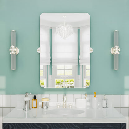 Nivorix NRKT Series Rectangular Framed Tilt Wall Bathroom Vanity Mirror Brushed Nickel 24 in. W x 36 in. H 1_bff4f765-7bbb-4e57-ba14-22fd10be5092
