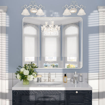 Nivorix NRSM Series Tempered Glass Brushed Nickel Rectangular Framed Wall Bathroom Vanity Mirror Brushed Nickel 42 in. W x 36 in. H 1_c592fc40-a286-4c13-8b41-890b9ebcc1db