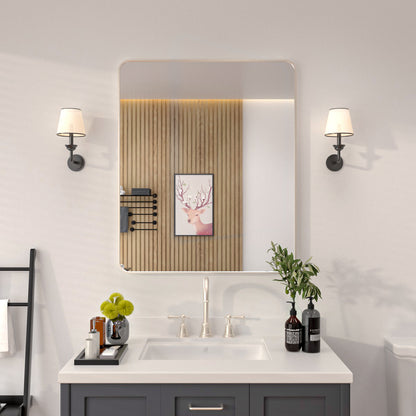 Niveal SM Series Rectangular Framed Wall Bathroom Vanity Mirror