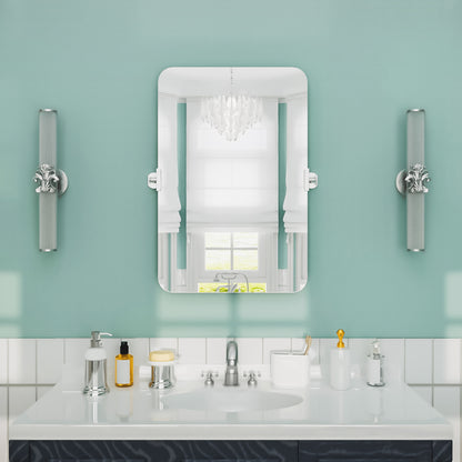 Nivorix NRKT Series Rectangular Framed Tilt Wall Bathroom Vanity Mirror Chrome 20 in. W x 30 in. H 1_cae390d0-50bd-47d3-83bd-b46b2ebde745